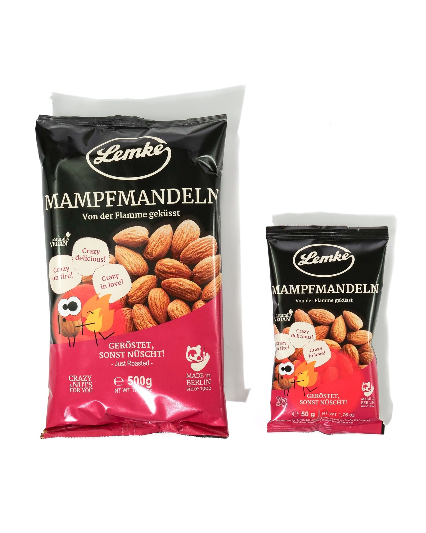 Mampfmandeln 500g Lemke Feines Berliner Marzipan & Mehr