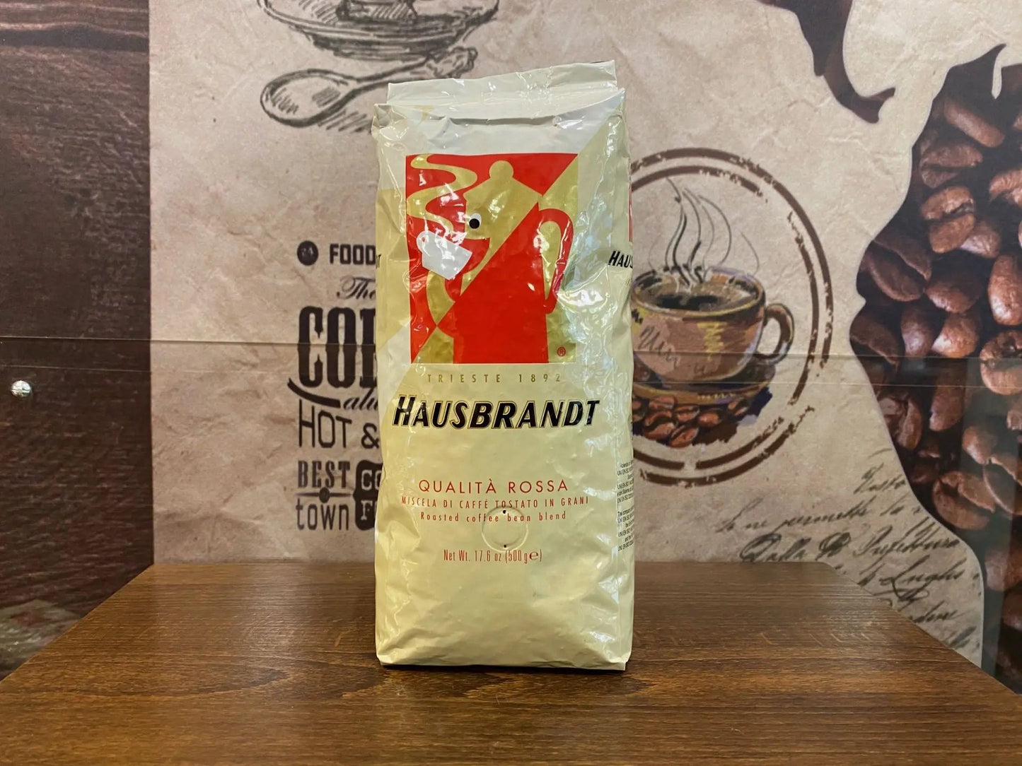 Hausbrandt Kaffebohnen – Qualita Rossa Hausmischung