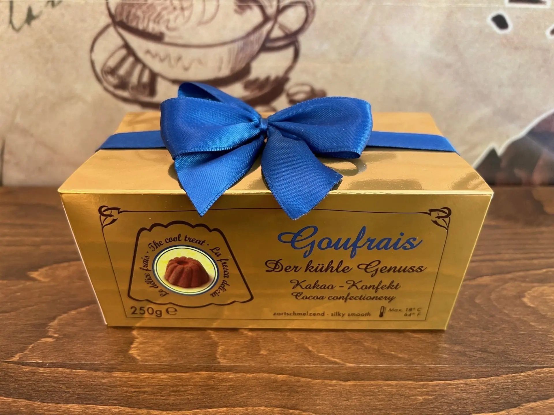 Goufrais Kakao-Konfekt bei Chocolat Tübingen