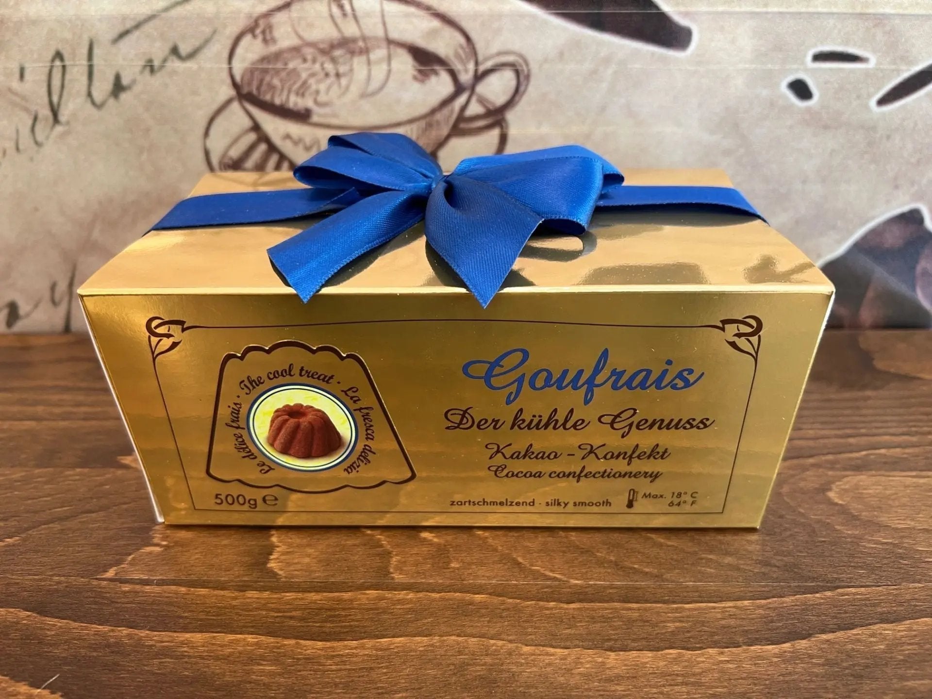 Goufrais als Geschenk in der Schatzkiste