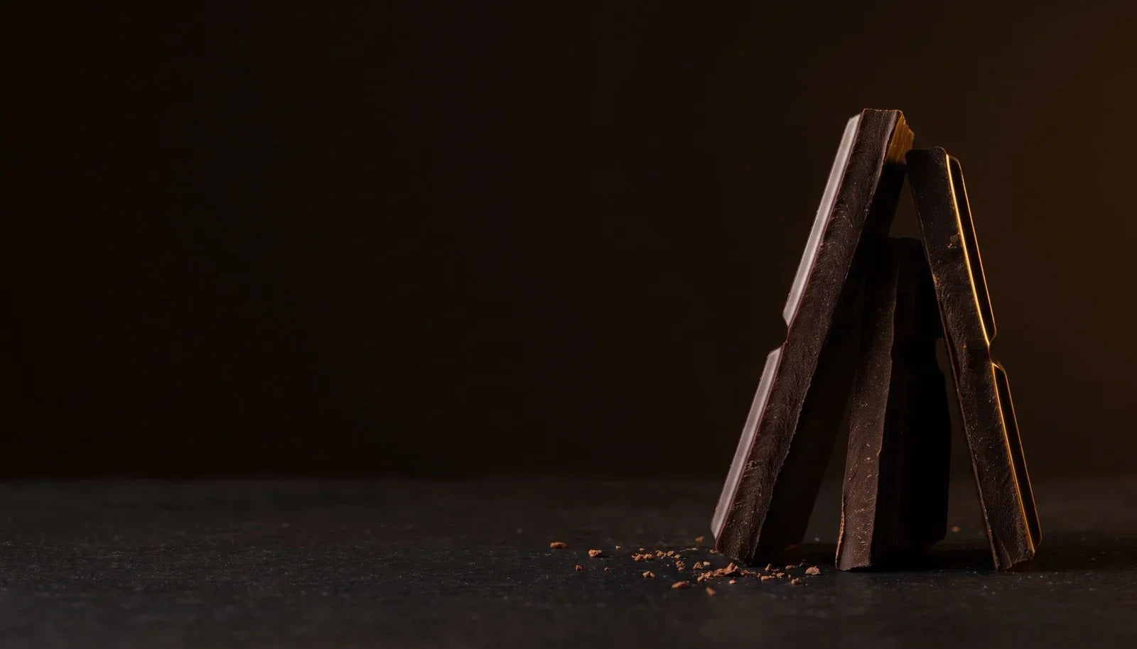 Dunkle Schokoladentafeln für eine bewusste Schokoladenverkostung bei Chocolat Tübingen