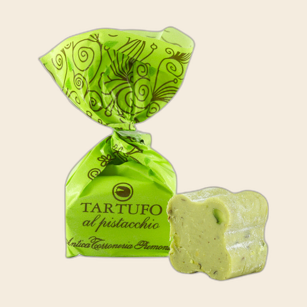 Tartufi Dolci Pistacchio von Antica Torroneria Piemontese, freigestellt