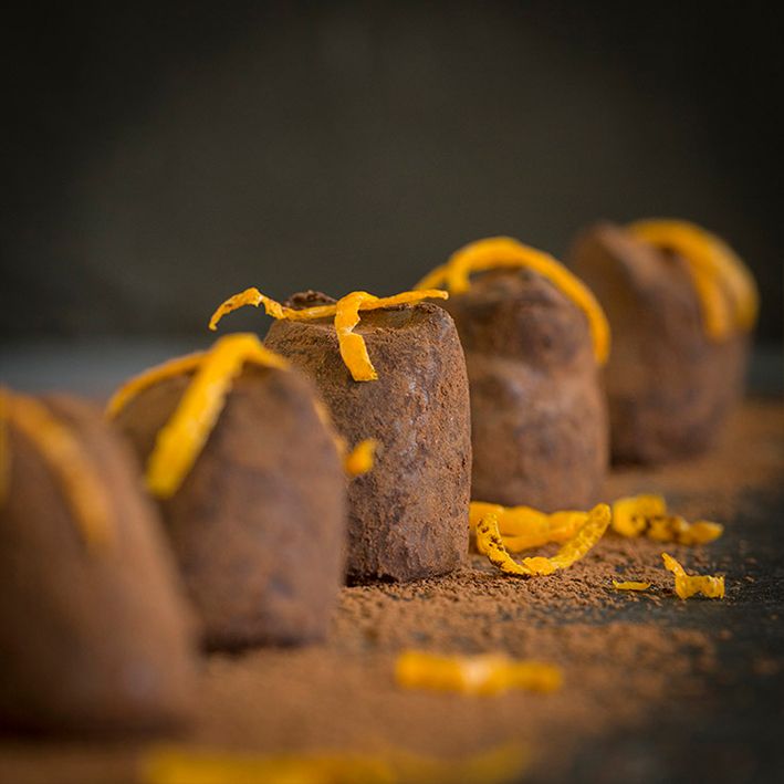 La Praline Chocolate Truffles Orange La Praline - Scandinavian Chocolate Art