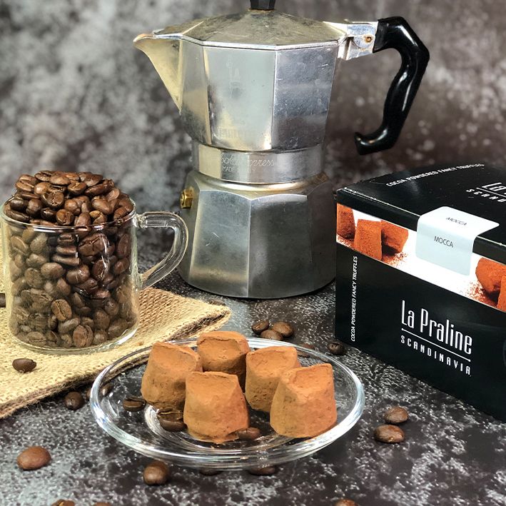 La Praline Chocolate Truffles Mocca La Praline - Scandinavian Chocolate Art