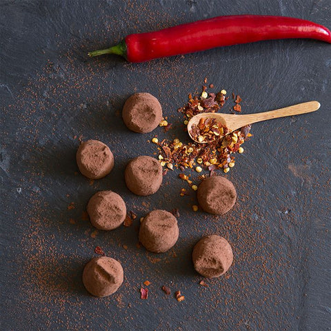 La Praline Chocolate Truffles Chili Chocolat -der süße Laden-