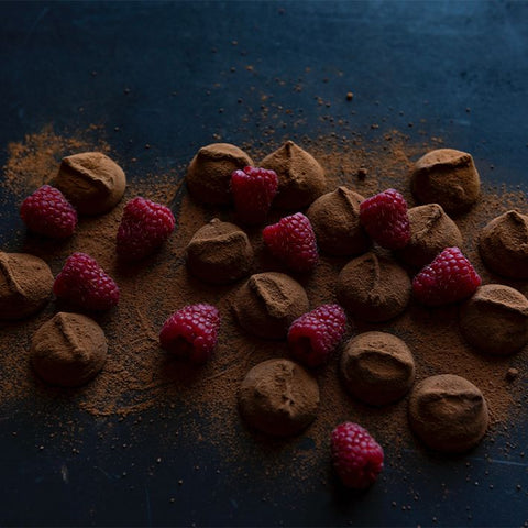 La Praline Chocolate Truffles Himbeere La Praline - Scandinavian Chocolate Art