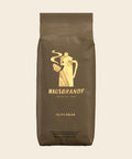 Hausbrandt Superbar Espresso Kaffee – Espresso, 1000 g, freigestellt vor cremefarbenem Hintergrund