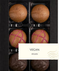 Coppeneur 6er Sélection Vegan – Originalansicht der Pralinenauswahl (Herstellerbild)