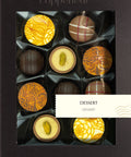 Coppeneur 10er Selection - Dessert Pralinés – Originalansicht der Pralinenauswahl (Herstellerbild)