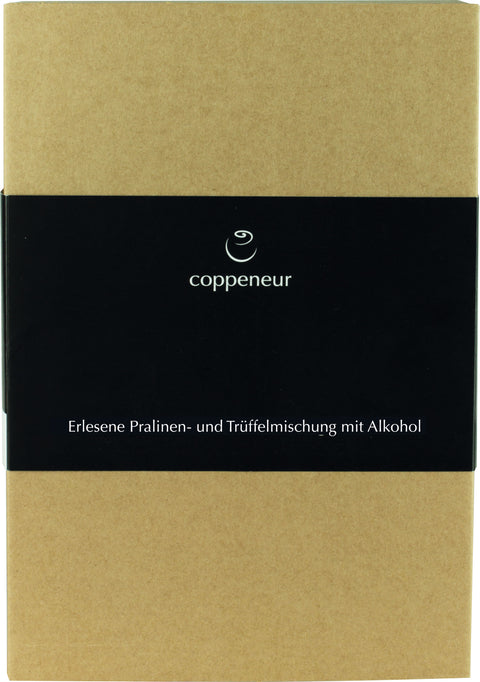 Coppeneur Grande Sélection mit Alkohol – Verpackungsansicht (Herstellerbild)