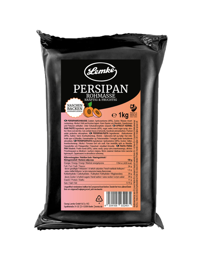 Persipan 1kg Lemke Feines Berliner Marzipan & Mehr