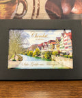 Schokoladentafel als Postkarte - Tübingen Chocolat -der süße Laden-