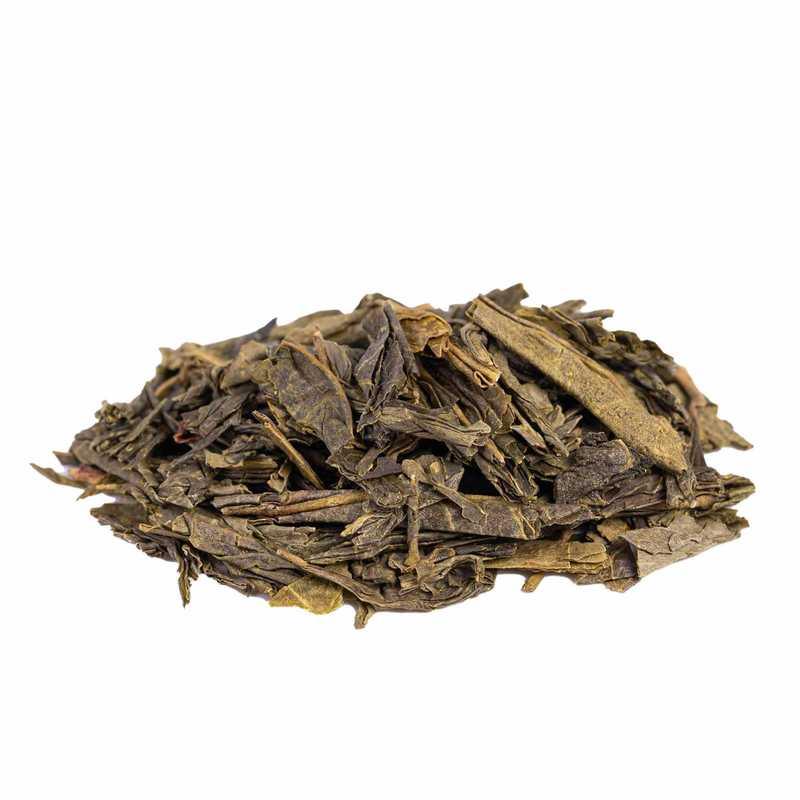 Grüner Tee Yunnan Teekrone
