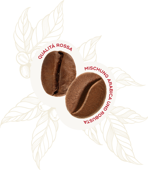 Hausbrandt Qualità Rossa Kaffeebohnen Hausmischung