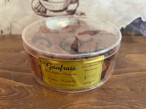 Goufrais Gugelhupf 500g Rundbox – Originalaufnahme bei Chocolat Tübingen