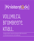 Vollmilch mit Brombeere & Knall Knisterstück by Chocohelden