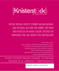 Vollmilch mit Sauerkirsche & Knall Knisterstück by Chocohelden