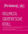 Vollmilch mit Sauerkirsche & Knall Knisterstück by Chocohelden