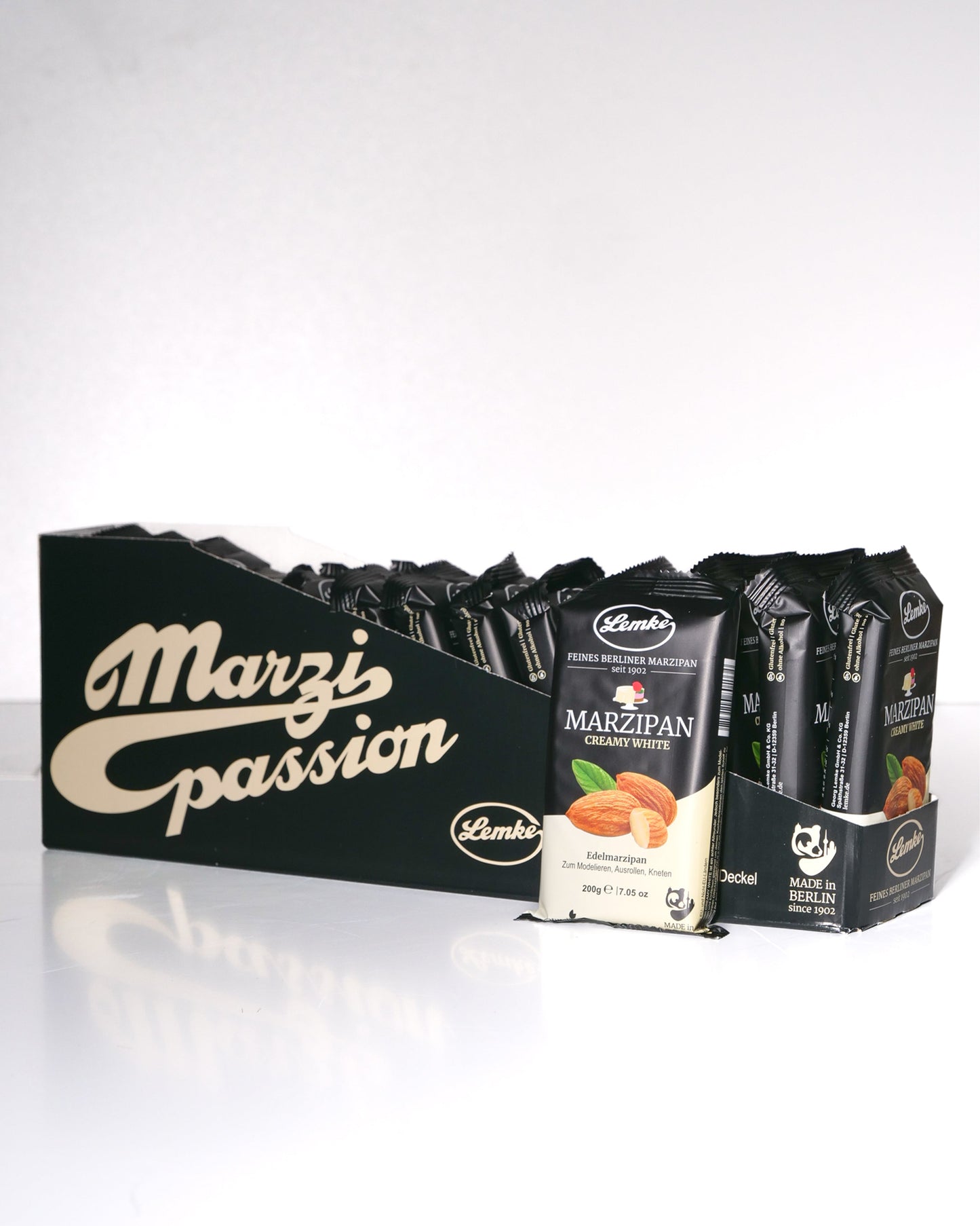 Marzipan Creamy White Lemke Feines Berliner Marzipan & Mehr