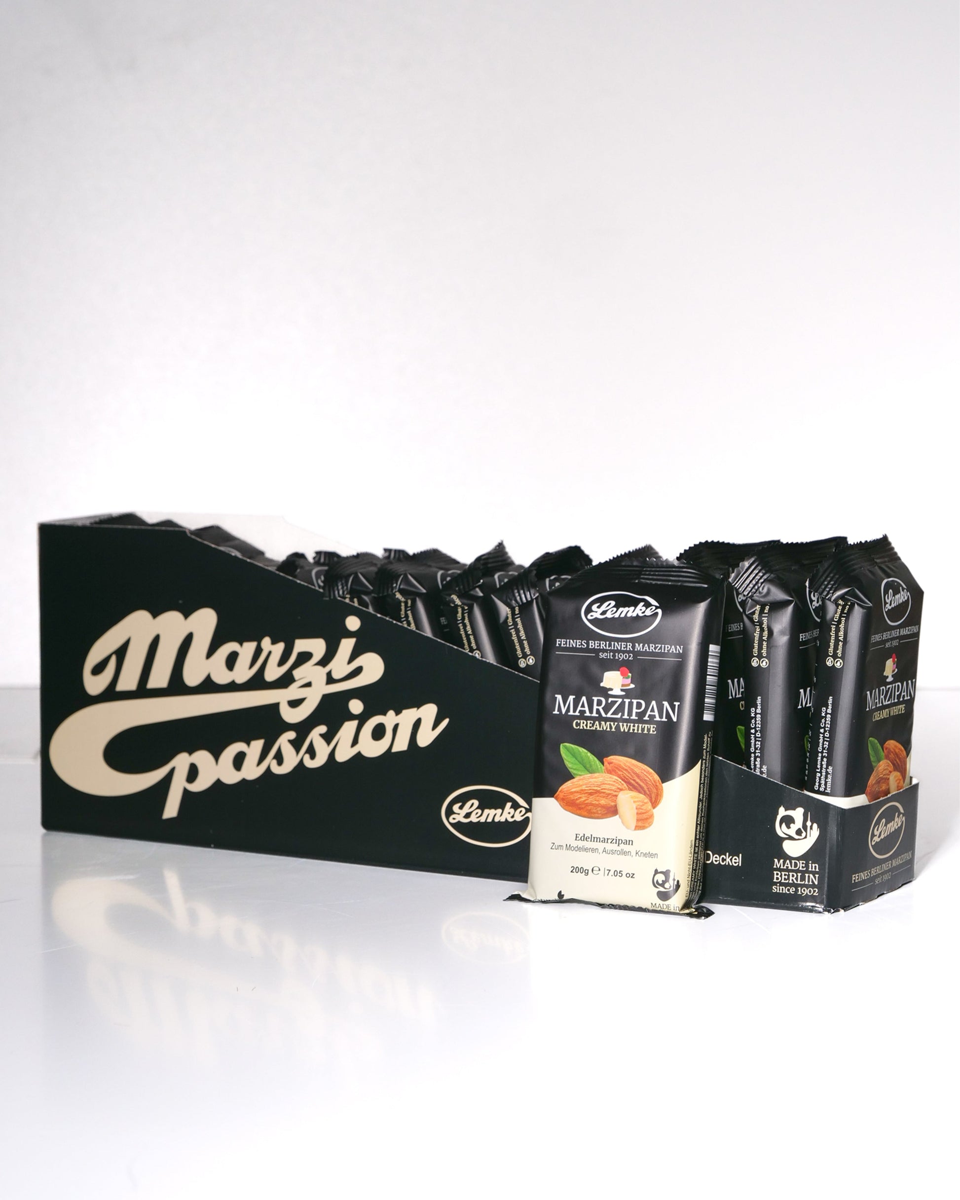 Marzipan Creamy White Lemke Feines Berliner Marzipan & Mehr