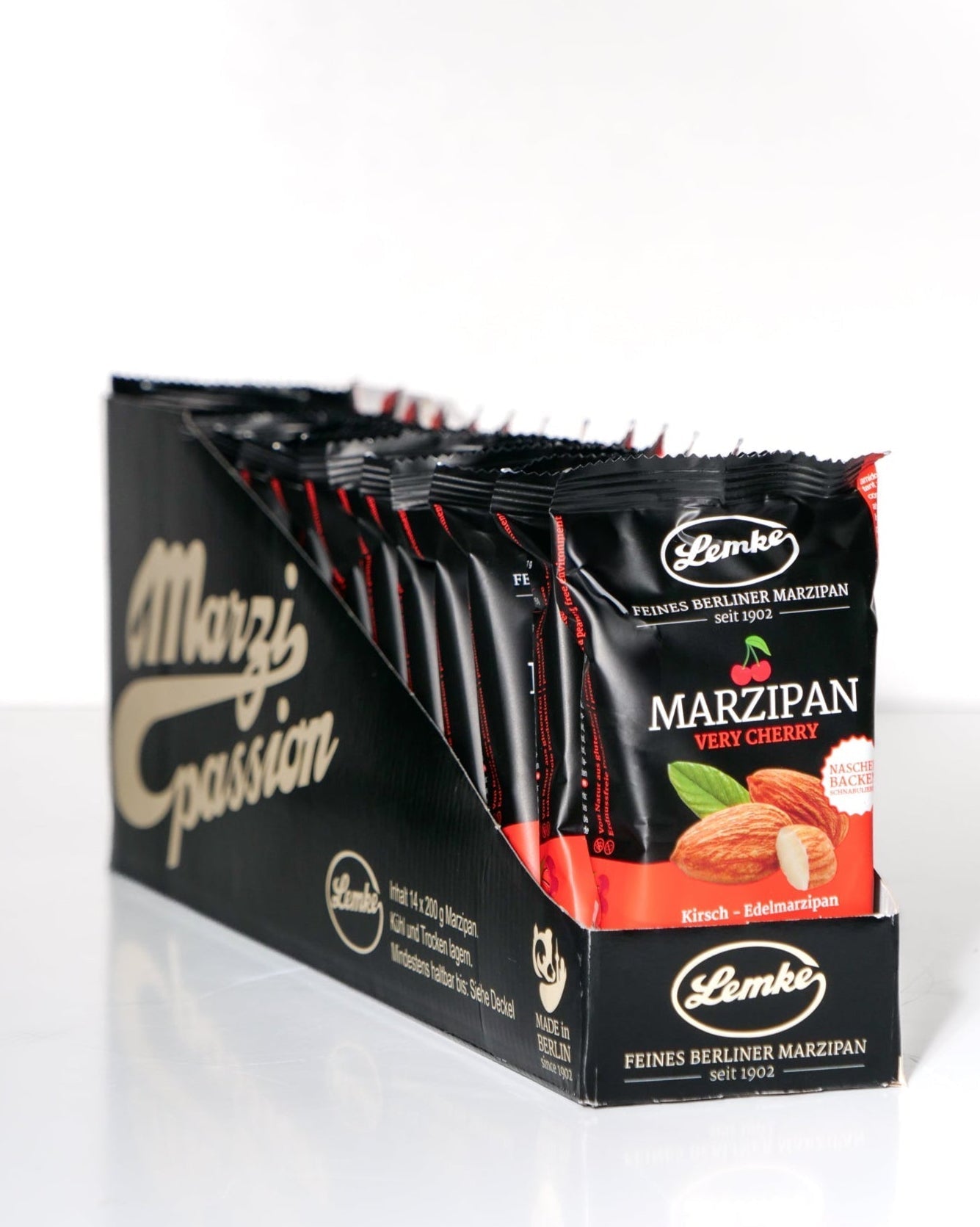 Marzipan Very Cherry Lemke Feines Berliner Marzipan & Mehr