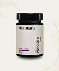 Premium Manuka-Honig MGO 1200+ im lichtundurchlässigen Glas manuarahoney
