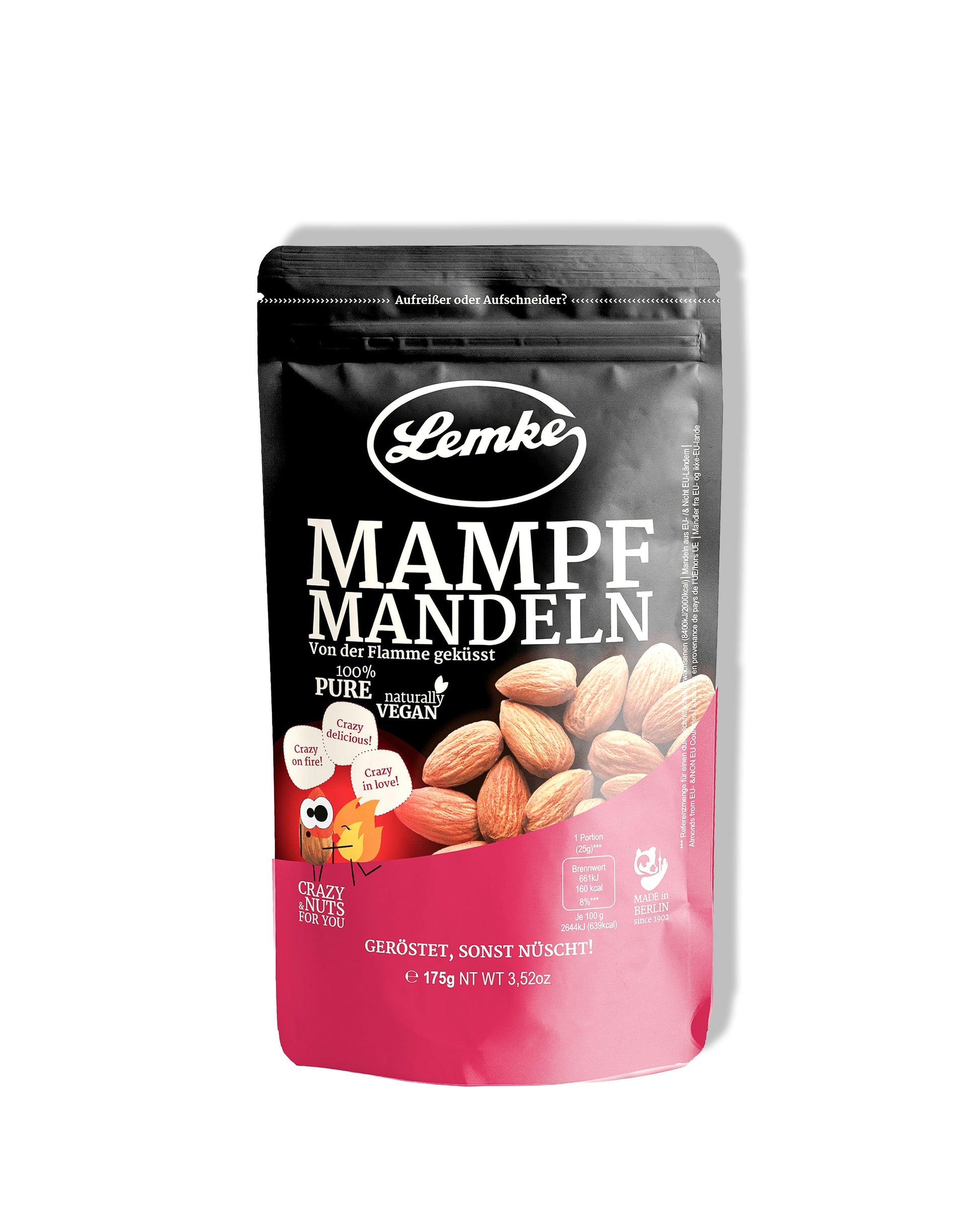 Mampfmandeln 175g Lemke Feines Berliner Marzipan & Mehr