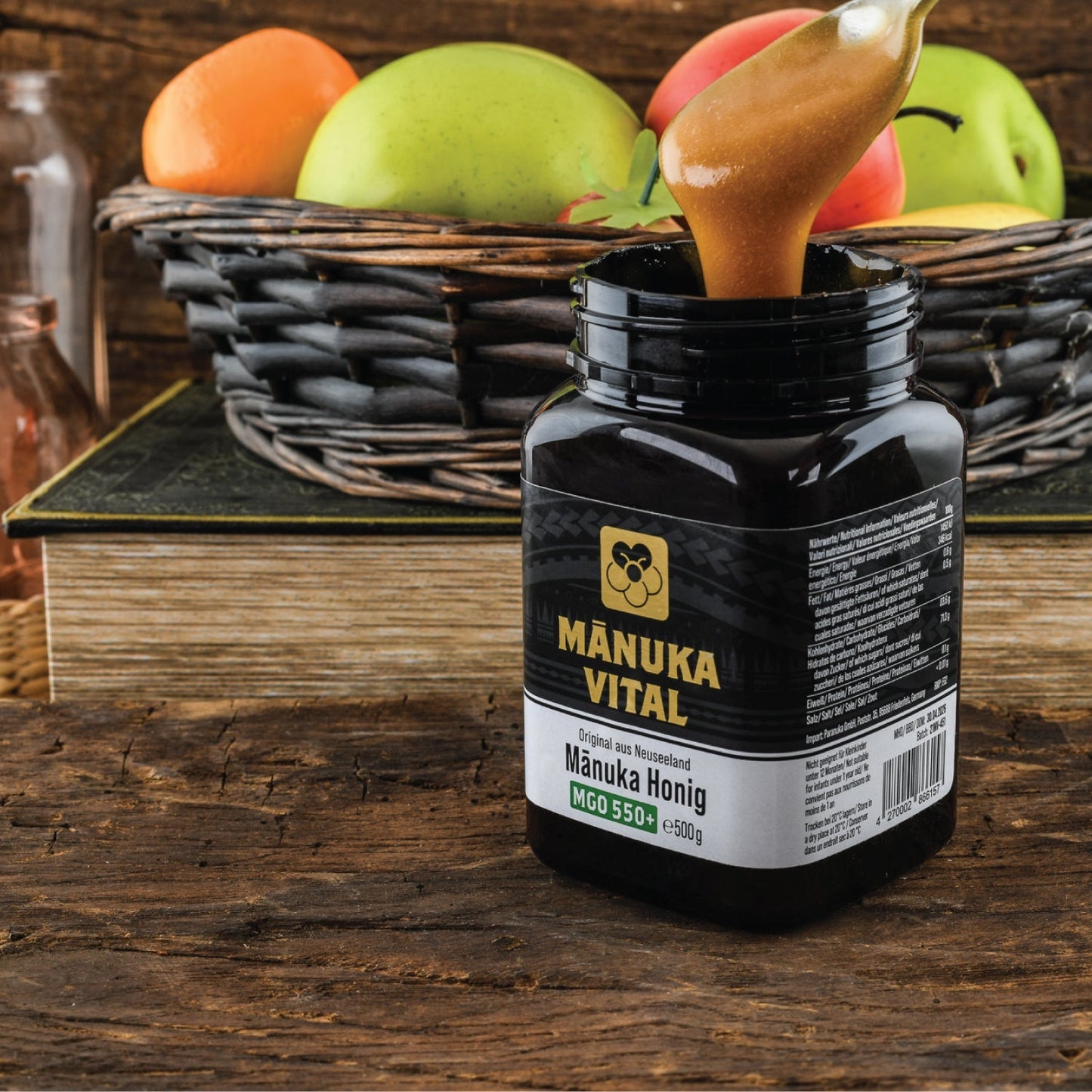 Manuka Honig MGO 550+, 500g ManukaWelt