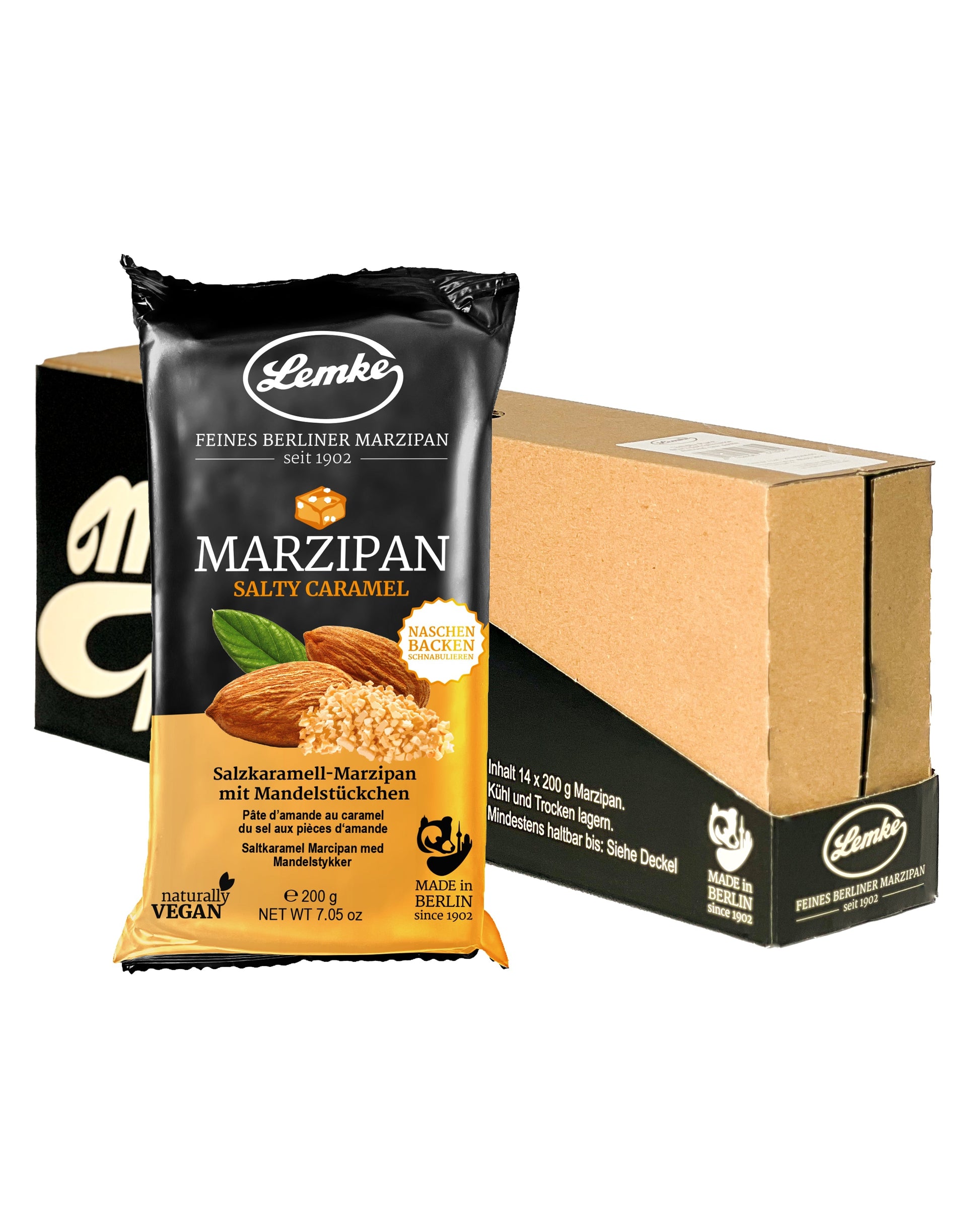 Marzipan Salty Caramel Lemke Feines Berliner Marzipan & Mehr