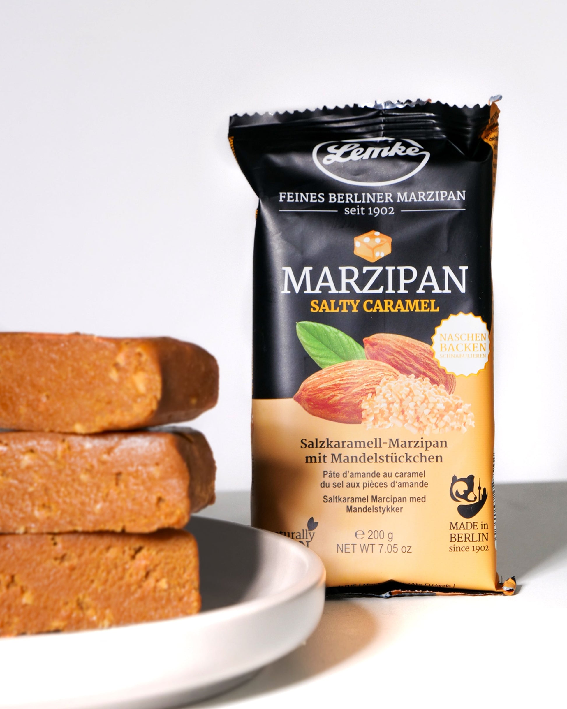 Marzipan Salty Caramel Lemke Feines Berliner Marzipan & Mehr