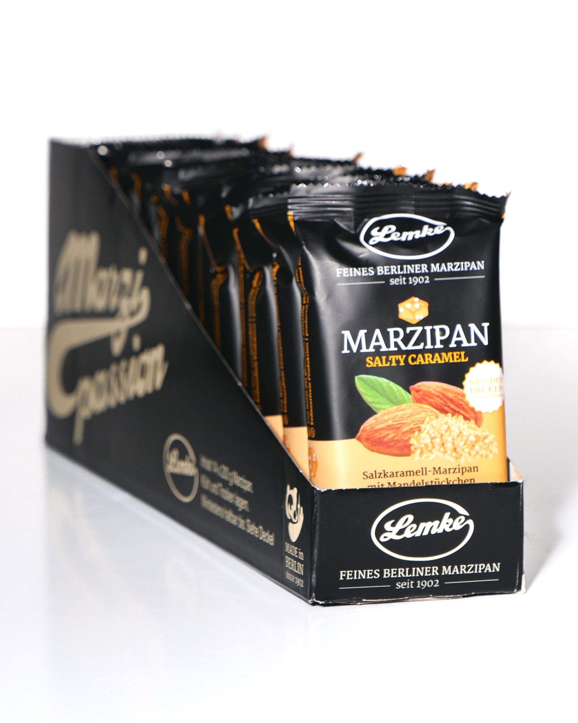 Marzipan Salty Caramel Lemke Feines Berliner Marzipan & Mehr