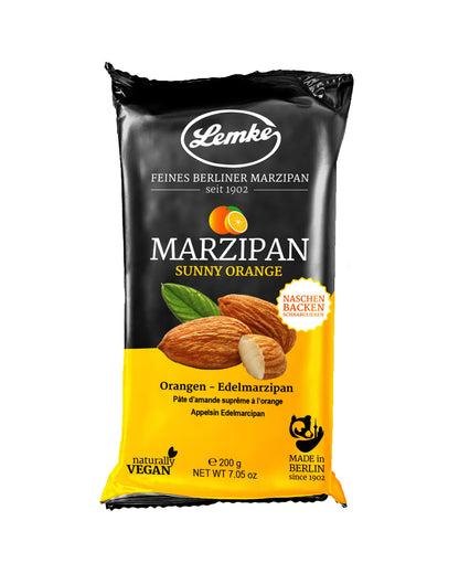 Marzipan Sunny Orange Lemke Feines Berliner Marzipan & Mehr
