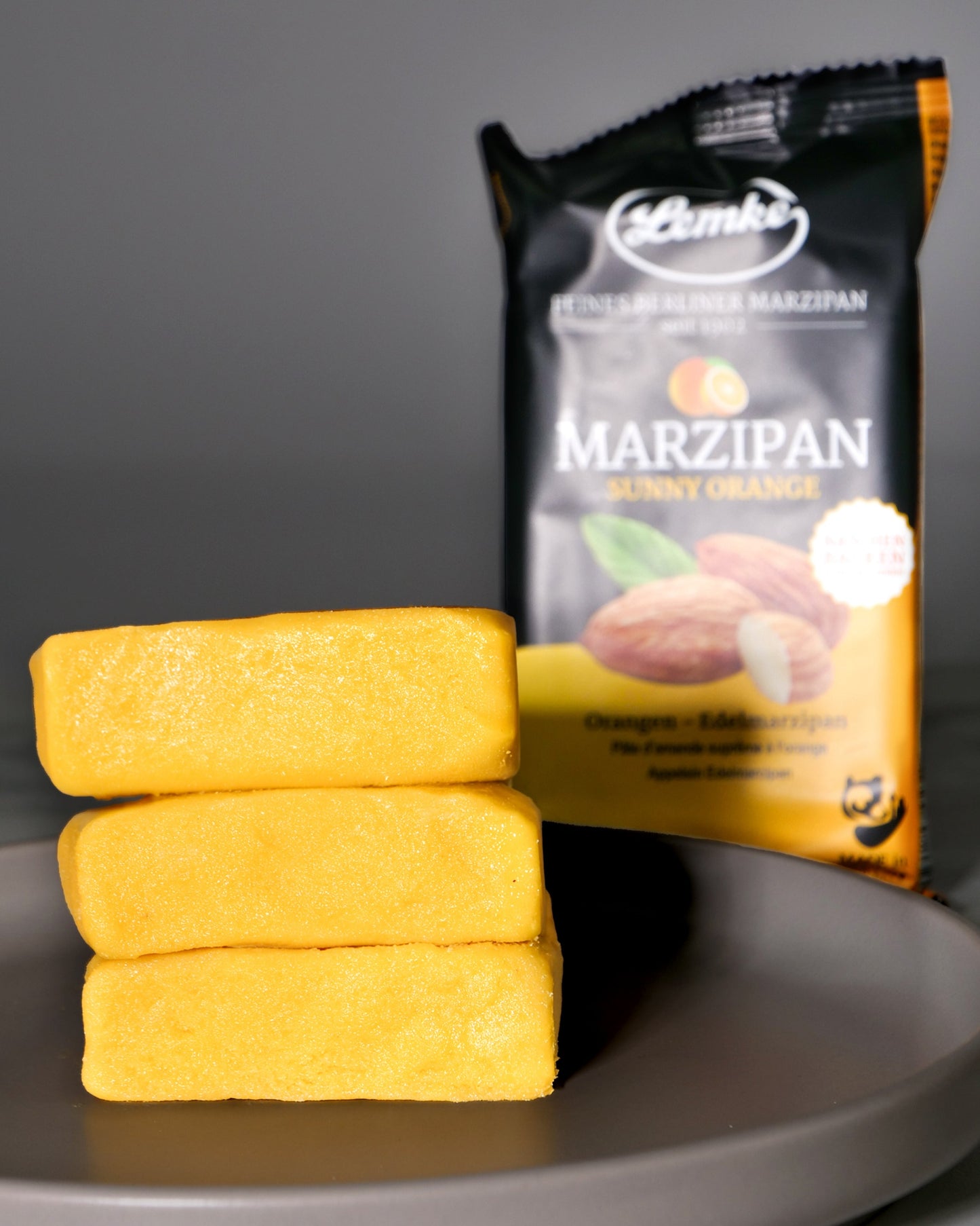 Marzipan Sunny Orange Lemke Feines Berliner Marzipan & Mehr