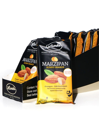 Marzipan Sunny Orange Lemke Feines Berliner Marzipan & Mehr
