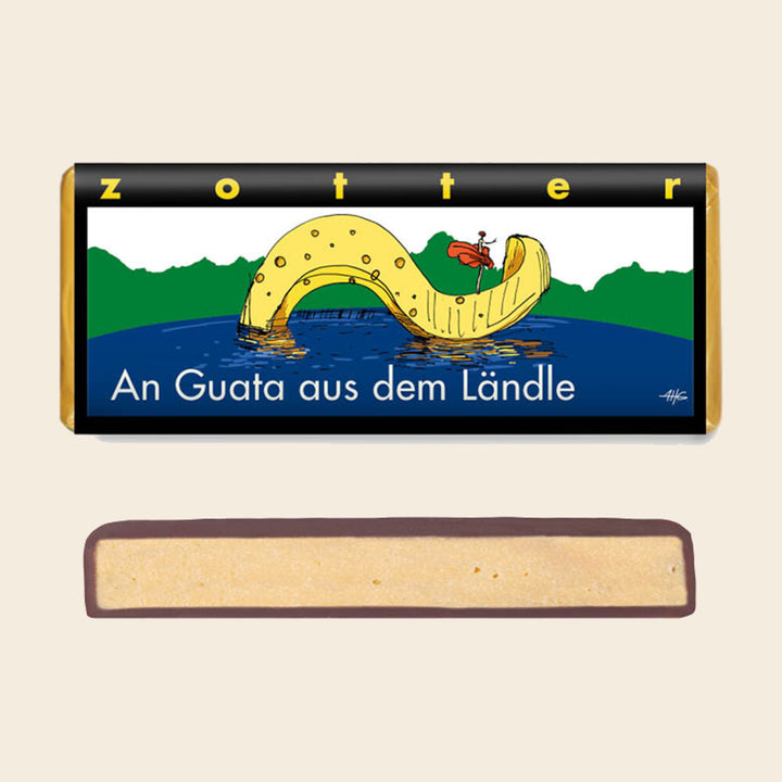 An Guata aus dem Ländle – handgeschöpfte Schokolade von Zotter