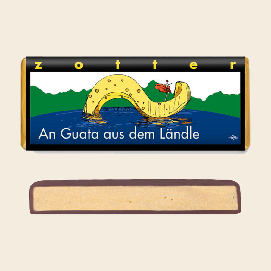 An Guata aus dem Ländle – handgeschöpfte Schokolade von Zotter