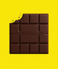 Zartbitter mit Zitrone & Knall Knisterstück by Chocohelden