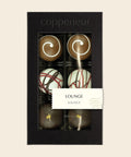 6er Sélection Lounge von Coppeneur – Pralinenschachtel freigestellt auf cremefarbenem Hintergrund