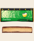 Eierlikör – handgeschöpfte Schokolade von Zotter, freigestellt
