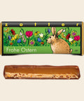 Frohe Ostern – handgeschöpfte Schokolade von Zotter, freigestellt
