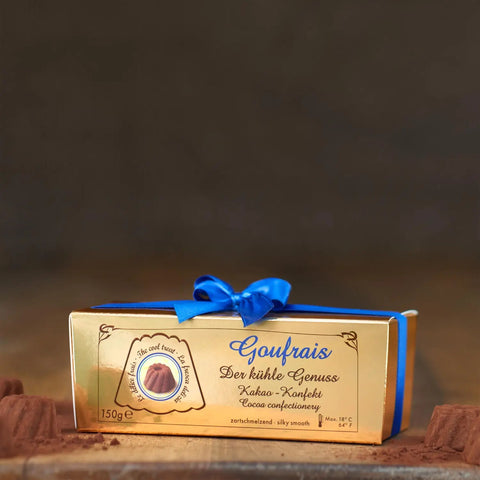 Goufrais Geschenkpäckchen – Kakao-Konfekt in Gugelhupfform von Goufrais, 150 g