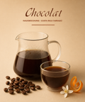 Chocolat Costa Rica Tarrazu mit Filterkaffee, Kaffeebohnen und feiner Zitrusnote