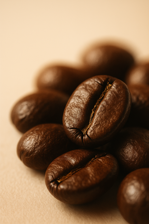 Geröstete Arabica-Kaffeebohnen der Chocolat Hausmischung Mocca Arabica