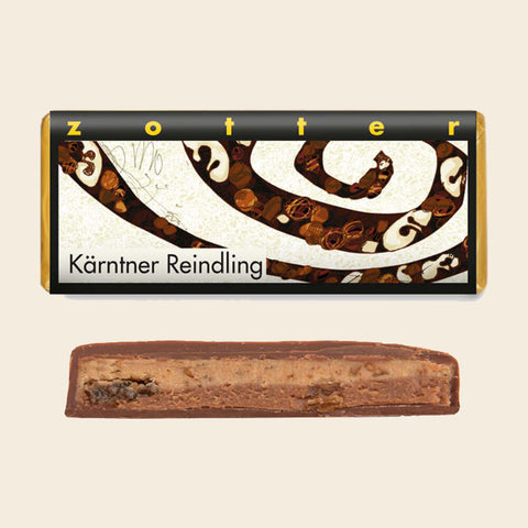 Kärntner Reindling – handgeschöpfte Schokolade von Zotter