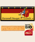 Karamell Nougat Crunch – handgeschöpfte Schokolade von Zotter