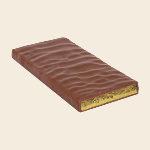Kürbiskern mit Marzipan – handgeschöpfte Schokolade von Zotter – weitere Ansicht