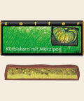 Kürbiskern mit Marzipan – handgeschöpfte Schokolade von Zotter