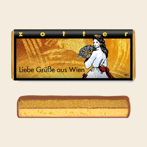 Liebe Grüße aus Wien – handgeschöpfte Schokolade von Zotter