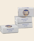 Major Fiat Classico – Display von Majani – Packung freigestellt auf cremefarbenem Hintergrund