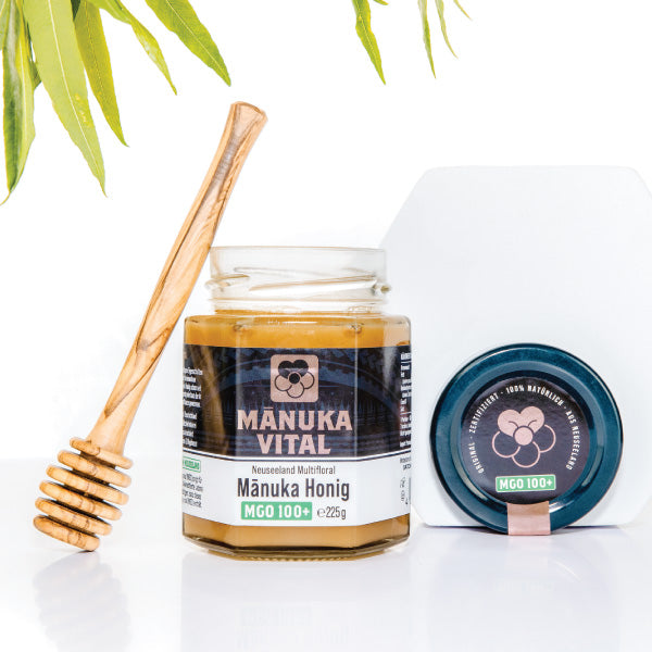 Manuka Honig MGO 100+, 225g ManukaWelt